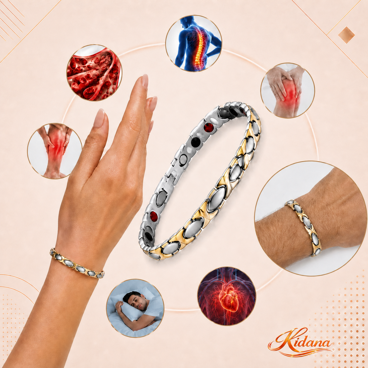 Titanium bracelet