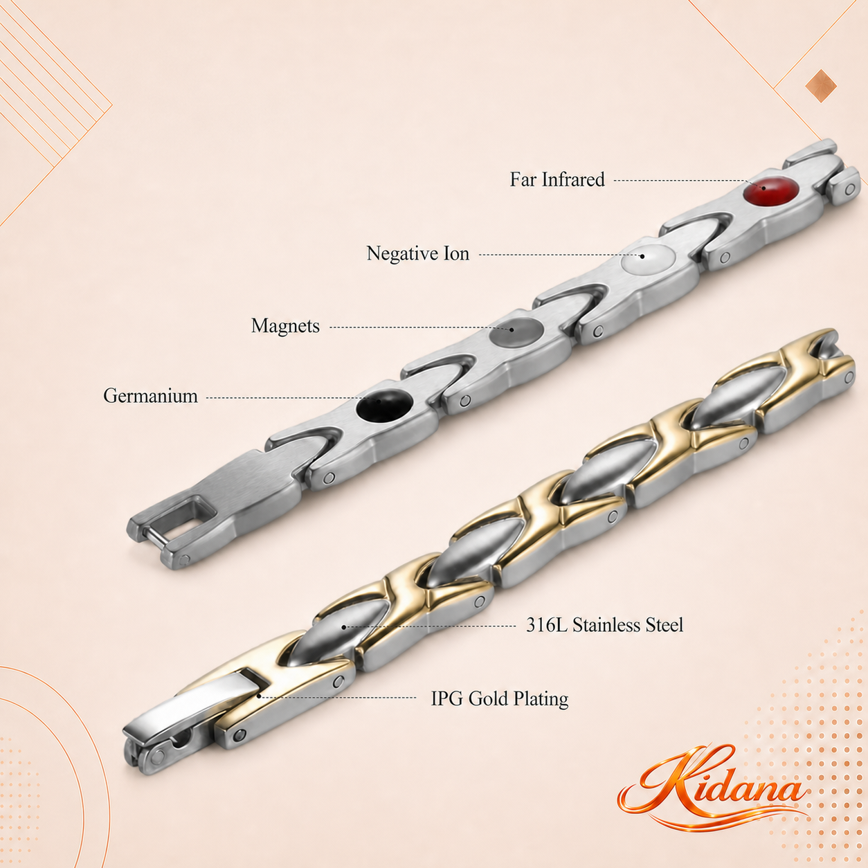 Titanium bracelet