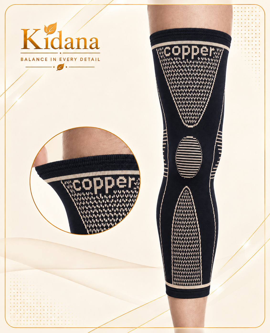 Copper compression sleeve