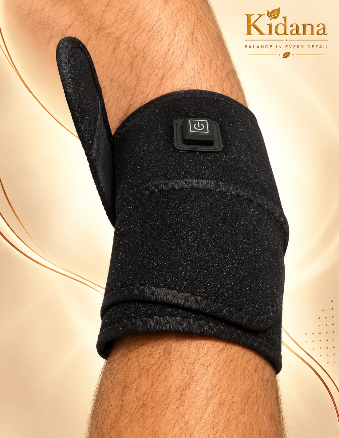 Electric knee wrap
